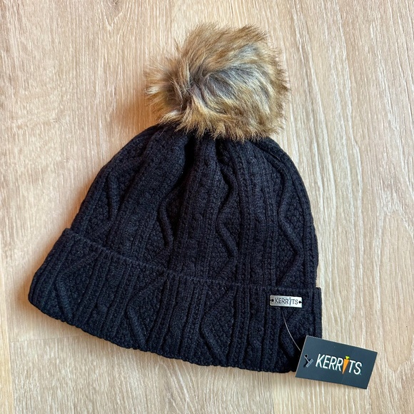 Kerrits Kable Pom Knit Hat - Picture 1 of 5